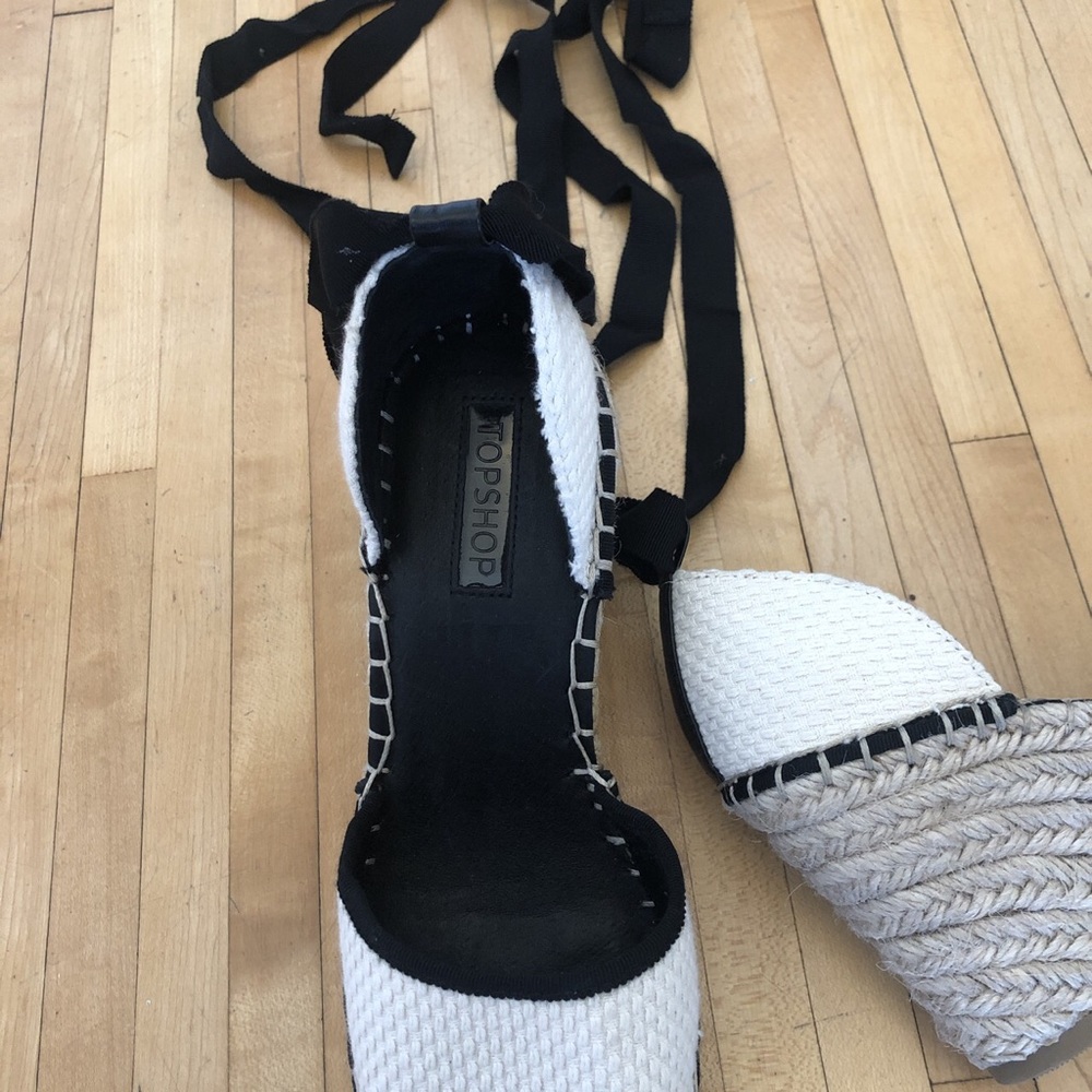 Beautiful wedges from Topshop. Basically new